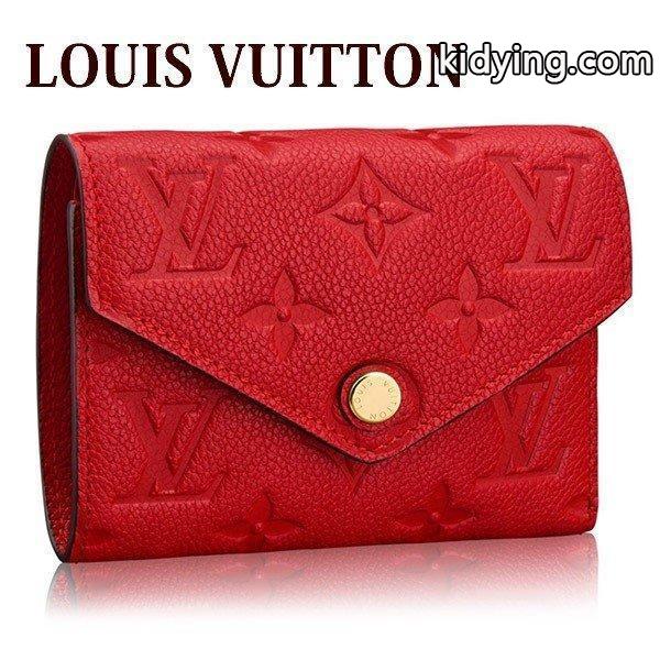 ルイヴィトン 新品 LOUIS VUITTON 財布 三つ折り財布 ポルトフォイユ・ヴィクトリーヌ モノグラム・アンプラント スリーズ M64061 ブランド :vuitton-242:バッグ 財布のプルミエール - 通販ショッピング-0