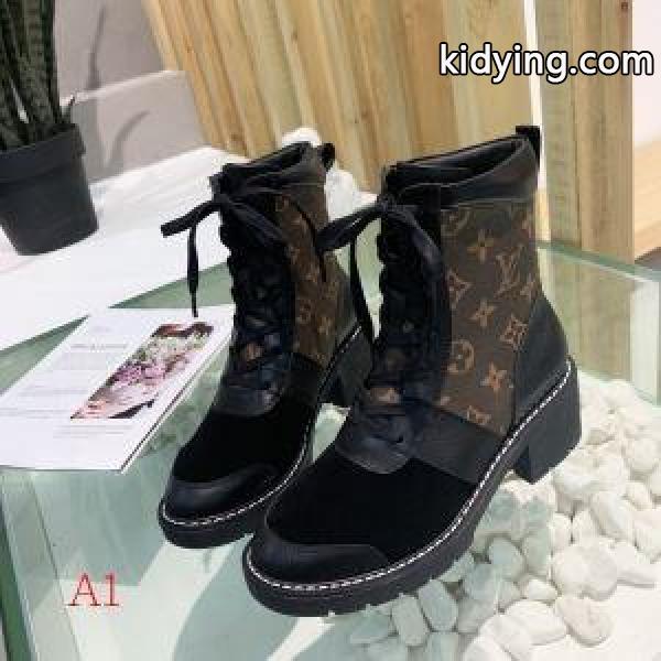 2色可選 2019秋冬の必需品 ルイ ヴィトン LOUIS VUITTON ナチュラルコーデに使いやすい レザーブーツ ふんわりまとって暖かお洒落_ルイ ヴィトン LOUIS VUITTON_ブランド コピー 激安(日本最大級)-0