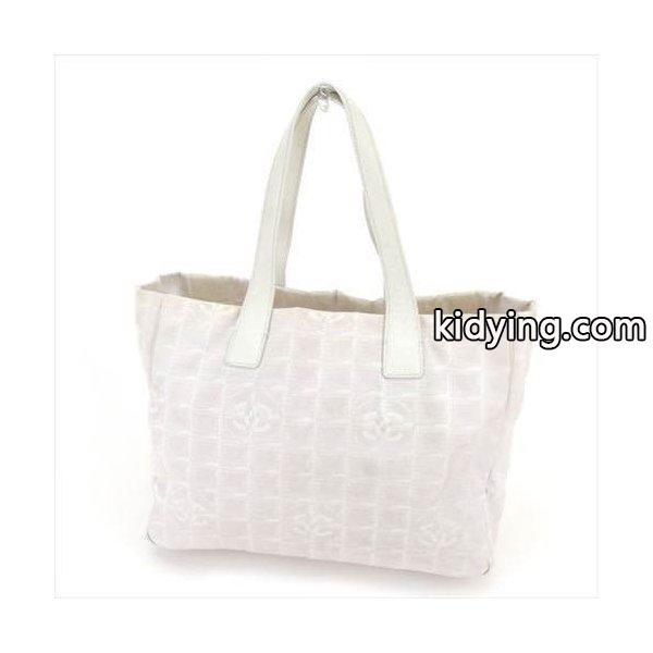 Chanel バッグ トートバッグ ニュートラベルライン トートMM グレー 灰色 パープル ホワイト系 レディース Bag 通販 ショッピング-0