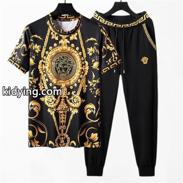 春夏の爽やかトレンド ヴェルサーチ 上下セット VERSACE 最新ブランド新品が熱い_ヴェルサーチ VERSACE_ブランド コピー 激安(日本最大級)-0