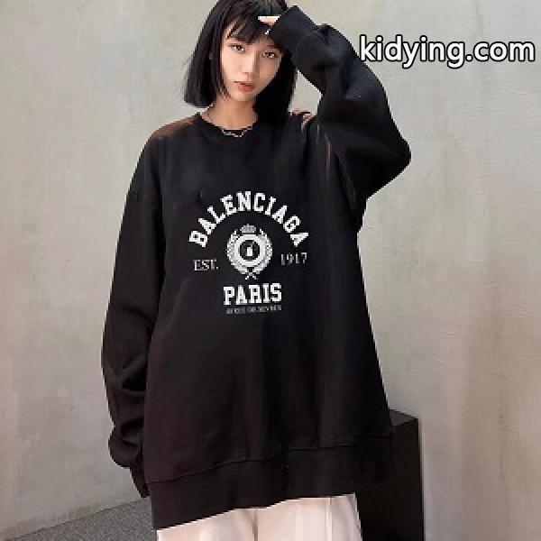 バレンシアガ この時期の一番人気は BALENCIAGA シンプルなファッション トレーナー_スーパーコピーブランド激安通販 専門店-0