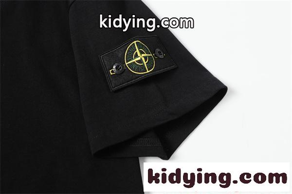 STONE ISLAND ストーンアイランド コピー おすすめ 注目 半袖Tシャツ モード系 柔軟質感 シンプル 2026新作-7