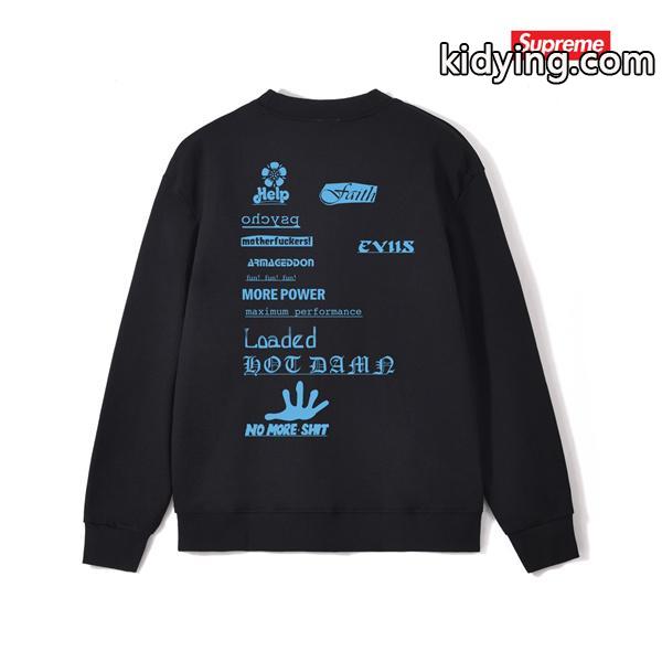 SUPREME シュプリーム コピー 秋冬 ぬくもり系 大人モード ブラック トレンド スウェット-1