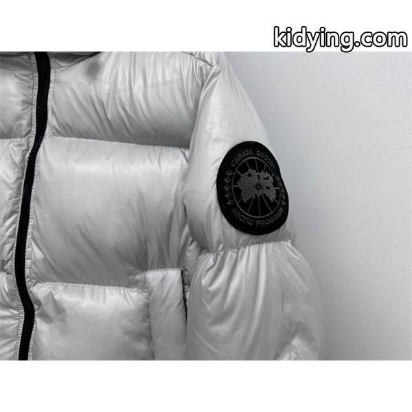 グレー 2025秋冬 シンプルファー ダウンジャケット スーパーコピー カナダグース Canada Goose-2