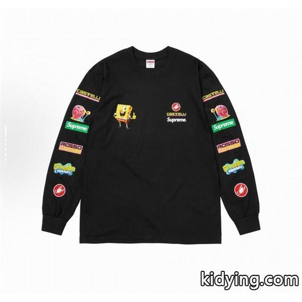 シュプリーム SUPREME Tシャツ ロンT 長袖  Supreme x SPONGEBOB SQUAREPANTS CASTELLI   WEEK11 Racing L/S Tee 通販ショッピング-2