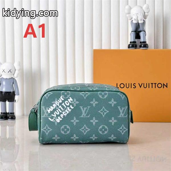 注目カラー モノグラム ポーチ コンパクト 小物収納 LOUIS VUITTON ルイヴィトン コピー-0