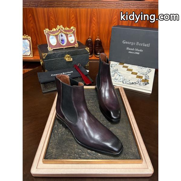 Berluti ベルルッティ コピー 洗練 実用的 2026新作 必須 サイドゴアブーツ-7