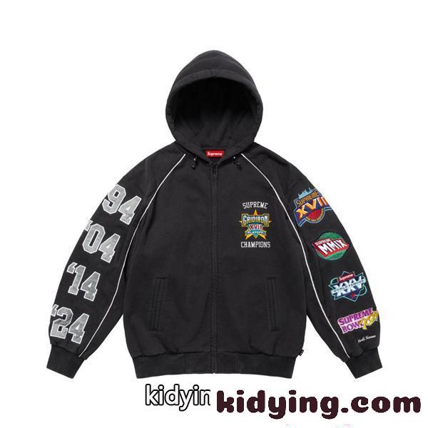 SUPREME シュプリーム コピー ジップパーカー 2026新作 カジュアル 防寒 ゆったり 人気-2