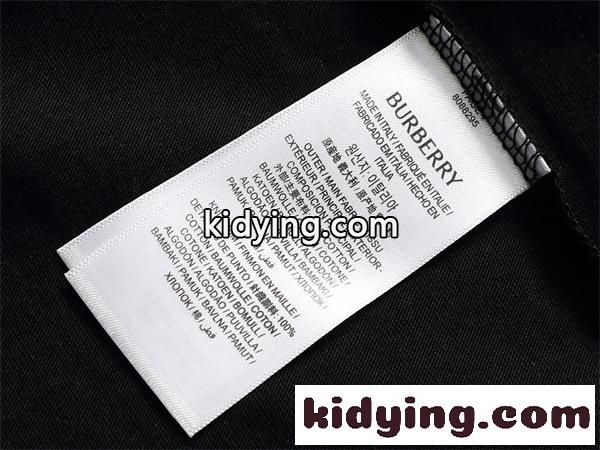 アーバンTシャツ チェックディテール入り ワンポイントデザイン BURBERRY バーバリー コピー Tシャツ 都会的ベーシック-9