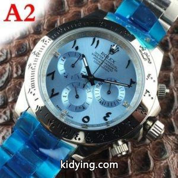 激安 ロレックス 通販ROLEX赤字超特価大人気アラビア数字可視性の高さオシャレ度アップ腕時計４色可選男性用-1