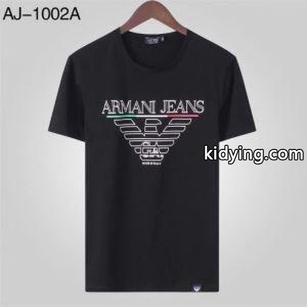 多色可選 2019年トレンド情報 アルマーニ シンプルなデザイン ARMANI 春夏欠かせない定番アイテム 半袖Tシャツ 今すぐ買えちゃう！新着_アルマーニ ARMANI_ブランド コピー 激安(日本最大級)-1
