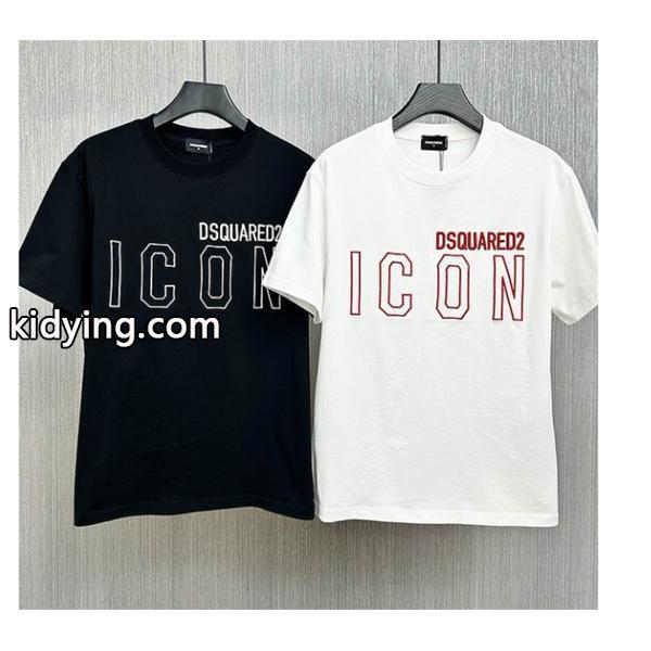 大活躍間違いなしの新着 2色可選 Tシャツ/ティーシャツ ディースクエアードリラックスした雰囲気に DSQUARED2_ディースクエアード DSQUARED2_ブランド コピー 激安(日本最大級)-0