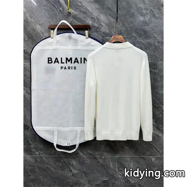 エレガント フリンジ風 ジャケット 着映え 即完成 BALMAIN バルマン コピー-3