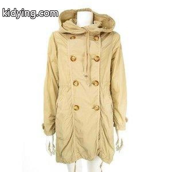 モンクレール MONCLER SAR GIUBBOTTO スプリング トレンチ コート ナイロン ベージュ レディース 販売 通販-0