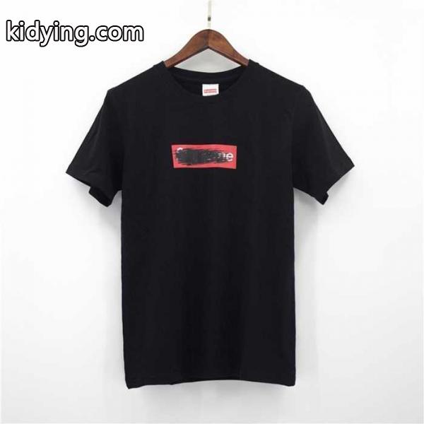 シンプルなデザイン 2017春夏 SUPREME BOX LOGO TEE シュプリーム SUPREME 半袖Tシャツ2色可選_半袖Tシャツ_メンズファッション_スーパーコピーブランド激安通販 専門店-0