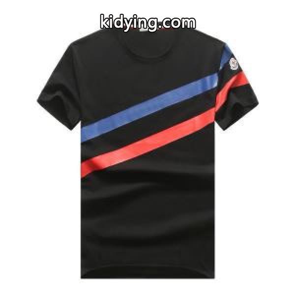2色可選 モンクレール 高級感のある素材 MONCLER 海外でも人気なブランド 半袖Tシャツ_半袖Tシャツ_メンズファッション_スーパーコピーブランド激安通販 専門店-0