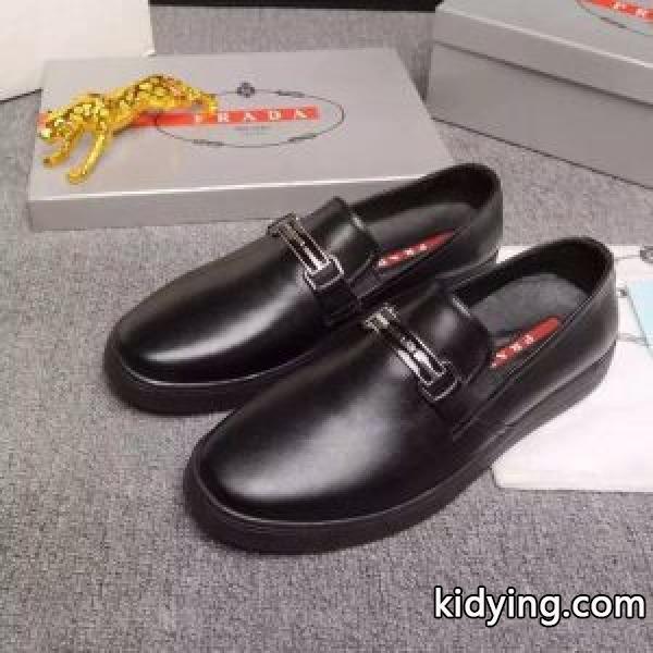 &安心&追跡付  2016春夏 PRADA プラダ フラットシューズ_スニーカー、靴_メンズファッション_スーパーコピーブランド激安通販 専門店-0