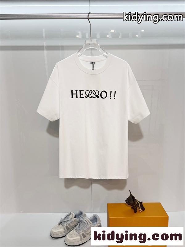半袖Tシャツ メンズ 爆売れ注目 洗練映え 軽量快適 夏トップス LOEWE ロエベ コピー-1