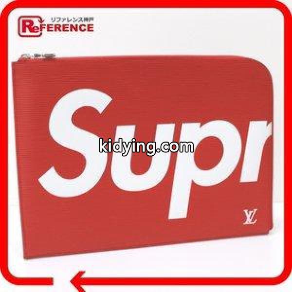 LOUIS VUITTON ルイ・ヴィトン M67722 エピ ポシェット・ジュールGM シュプリーム Supreme コラボ クラッチバッグ レッド メンズ 【新品】 :152840-13668-18:リファレンス コレクション - 通販ショッピング-0