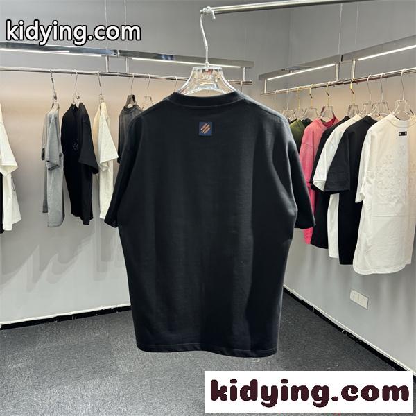 2026 新着 LOUIS VUITTON ルイヴィトン コピー 半袖Tシャツ プリント 快適素材 カジュアル-2