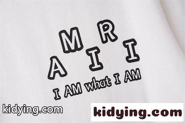 限定コレクション風 アートプリント ストリートムード AMIRI アミリ コピー 半袖Tシャツ 注目モデル モードスタイル-4