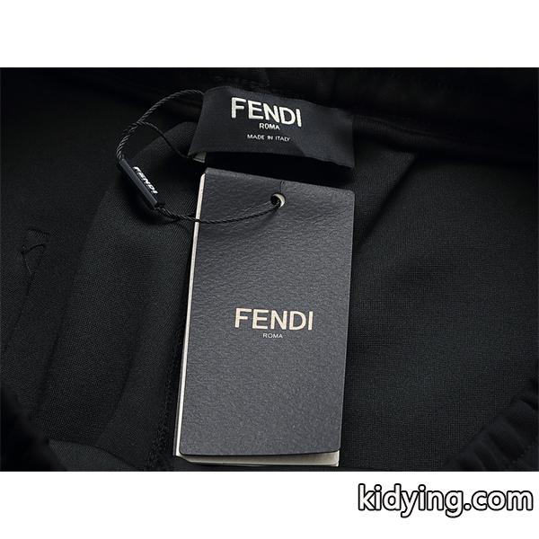 FENDI フェンディ コピー 2025秋冬注目度・動きやすい快適 Fロゴ スウェットパンツ 新作人気-4