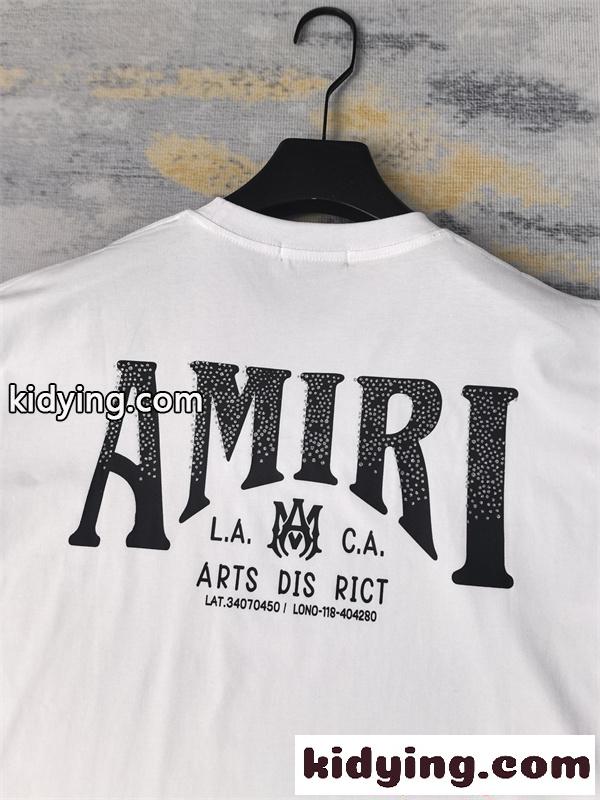 アミリ コピー バックプリント 半袖Tシャツ AMIRI メンズ ストリート系 オーバーサイズ-8