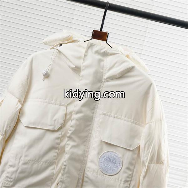 カナダグース Canada Goose 偽物 2025秋冬 マットブラック ミリタリースタイルロングダウン-3