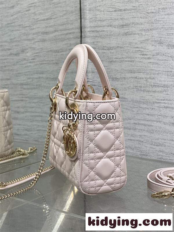 Classic Lady♥DIOR♥ディオールハンドバッグコピーショルダー付き2026人気ランキングピンク-7