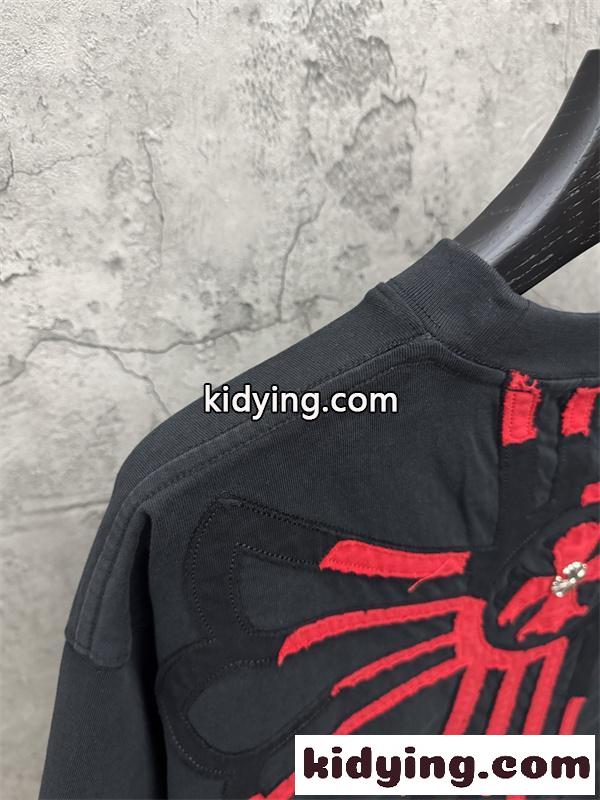 高級感 ホワイト 半袖 Tシャツ クロムハーツ コピー ミニマル 上品 クリーンスタイル CHROME HEARTS-8