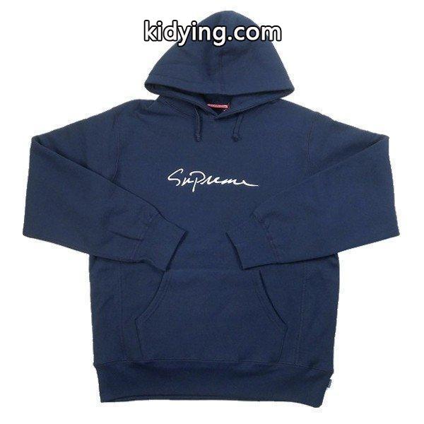 シュプリーム SUPREME 18AW Classic Script Hooded Sweatshirt パーカー 紺 Size【M】 【新古品・未使用品】 :10189087:ブランド古着の買取販売STAY246 - 通販ショッピング-0