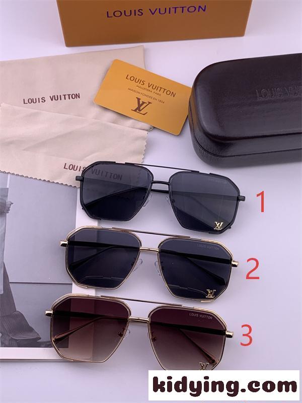激安 サングラス メタルフレーム スクエア 高級感 メンズ レディース Louis Vuitton UVカット 軽量 ルイヴィトン コピー-7