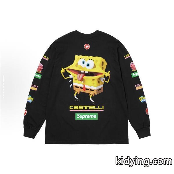 SUPREME シュプリーム コピー 上質素材 モード系 ブラック 話題 入手困難 パーカー-3