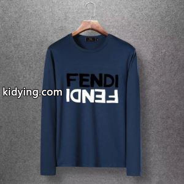 今年の秋冬のトレンドも意識 2019秋冬におすすめ着こなし フェンディ FENDI 長袖Tシャツ 4色可選_フェンディ FENDI_ブランド コピー 激安(日本最大級)-3