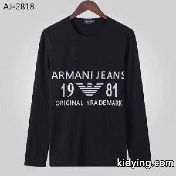 長袖Tシャツ 2色可選 2019秋冬におすすめ着こなし 秋のコーデで使いやすい アルマーニ ARMANI_アルマーニ ARMANI_ブランド コピー 激安(日本最大級)-1