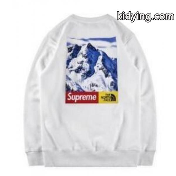 トレンド シュプリームプリントパーカー SUPREME THE NORTH FACE スウェットトレーナー2色可選-1