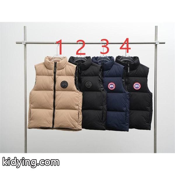 カナダグース Canada Goose 2025秋冬 ブラウンアウトドア映え ダウンベスト スーパーコピー-2