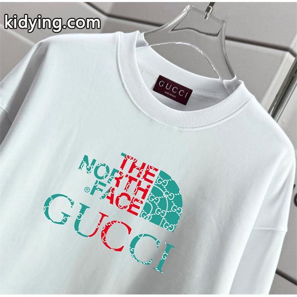 GUCCI スーパーコピー コラボ風 ベージュ グッチ パーカー ユニセックス トレンディ 人気急上昇-4