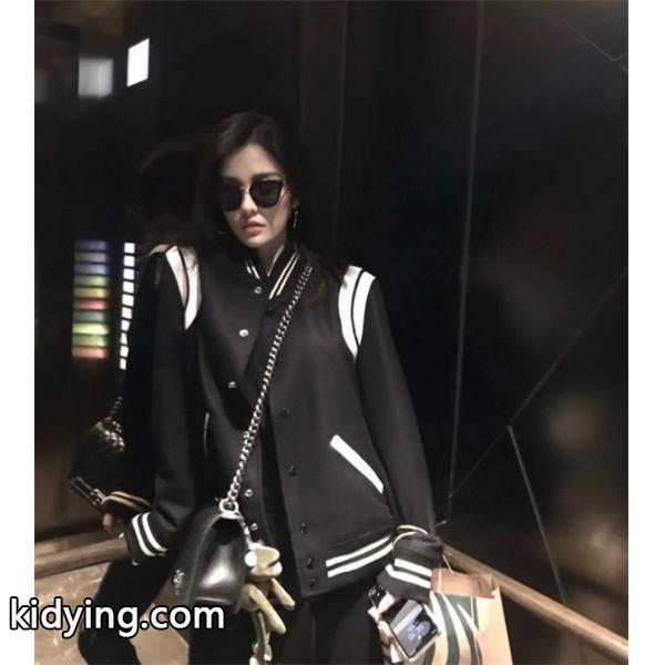 ホワイト カップル款 ベースボールジャケット バルマン BALMAIN コピー 秋冬 スタイル 定番-4