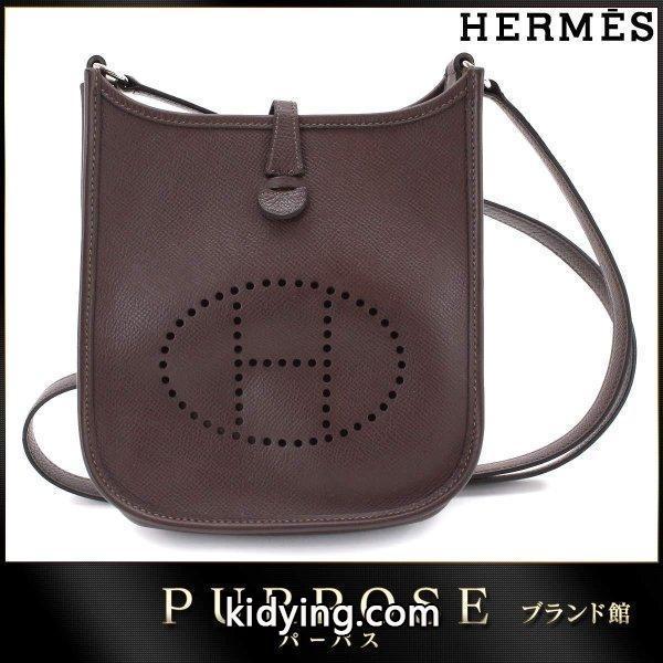 エルメス HERMES エブリンTPM ヴォー エプソン ショコラ ショルダー バッグ 斜め掛け :90043094:PURPOSEパーパス・ヤフー店 - 通販ショッピング-0