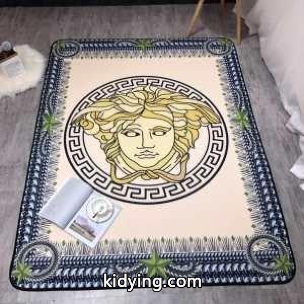 ヴェルサーチお部屋をお洒落にアップグレード VERSACE 滑り止め付き機能 ラグカーペット 気持ち良い肌触り 1年中使えるタイプ_ヴェルサーチ VERSACE_ブランド コピー 激安(日本最大級)-0