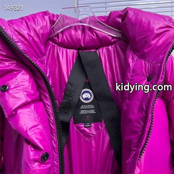 カナダグース Canada Goose 2025秋冬 ライトグレー 上品ショートダウンジャケット 偽物-3