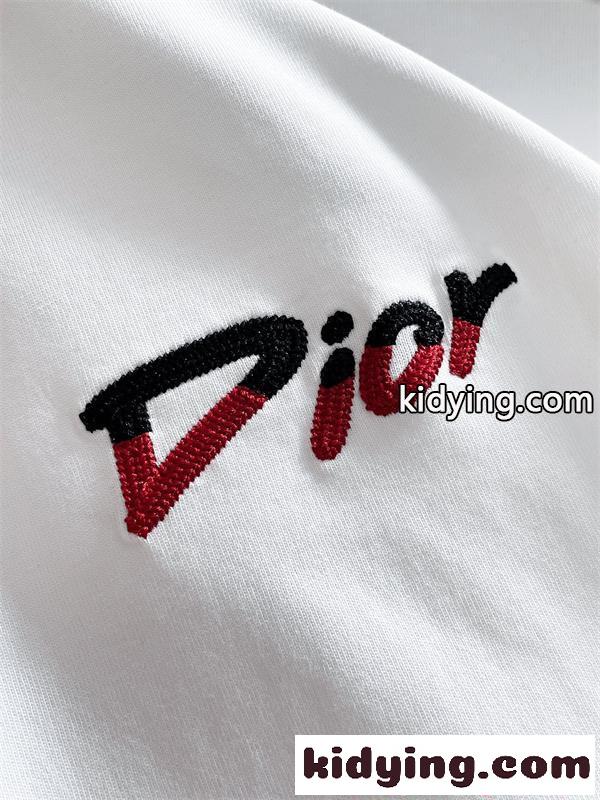 半袖Tシャツ プリント クルーネック ミニマル 2026春夏新作 DIOR ディオール スーパーコピー-3