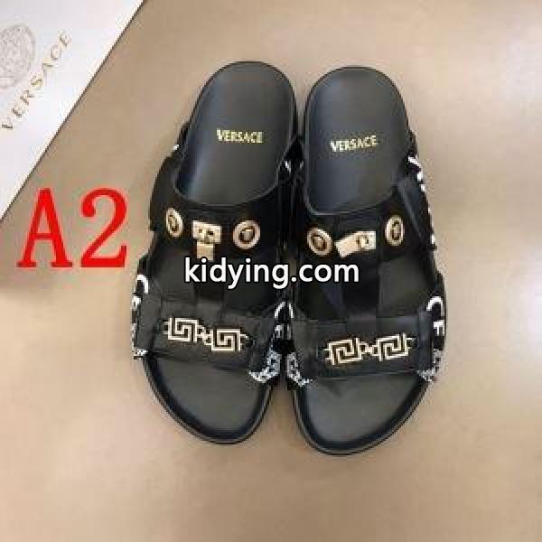 2色可選 大変大人気2019 サンダル大人っぽいスタイルが完成 ヴェルサーチ 大人っぽい雰囲気に VERSACE 大人っぽかわいい_ヴェルサーチ VERSACE_ブランド コピー 激安(日本最大級)-1