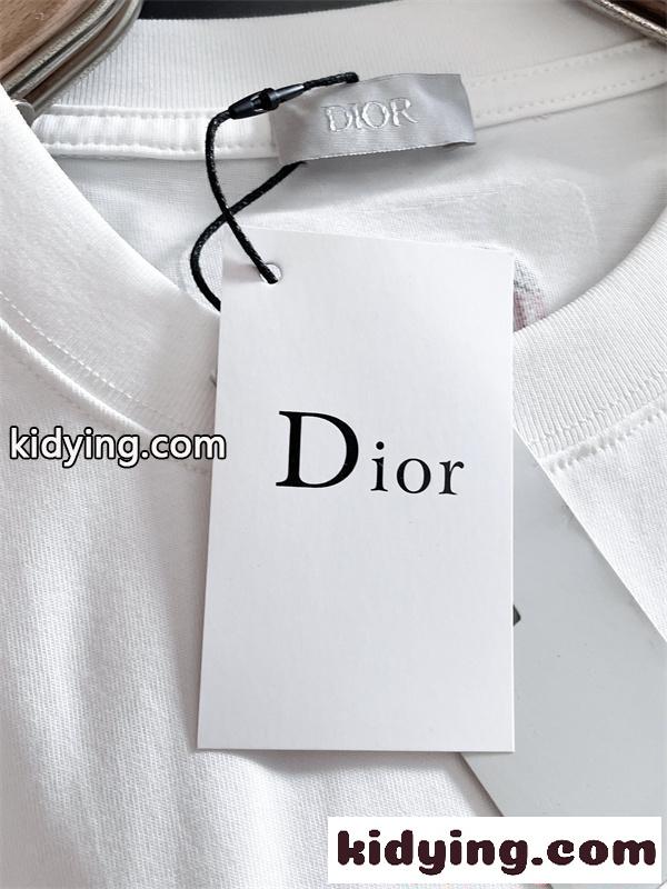 半袖Tシャツ プリント クルーネック ミニマル 2026春夏新作 DIOR ディオール スーパーコピー-7