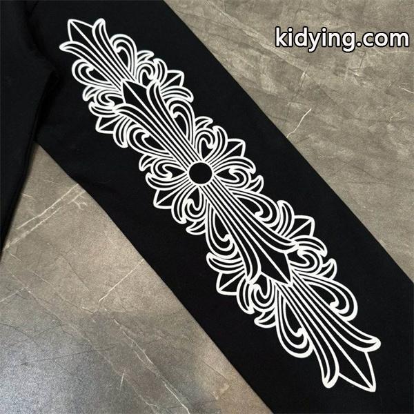 CHROME HEARTS コピー コンテンポラリー ストリート 長袖Tシャツ チェンドウリミテッドロゴ クロムハーツ-0