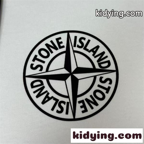 クルーネックTシャツ ミニロゴ入り 軽やかな着心地 STONE ISLAND ストーンアイランド コピー Tシャツ 休日コーデ 好評モデル-5