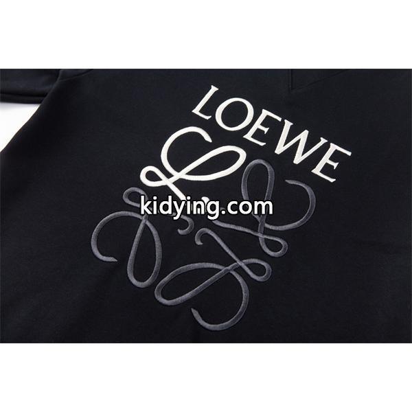 数量限定 2025秋冬 ロエベ LOEWE 偽物 パーカー ロゴ刺繍デザイン 高品質で優雅な一枚-2