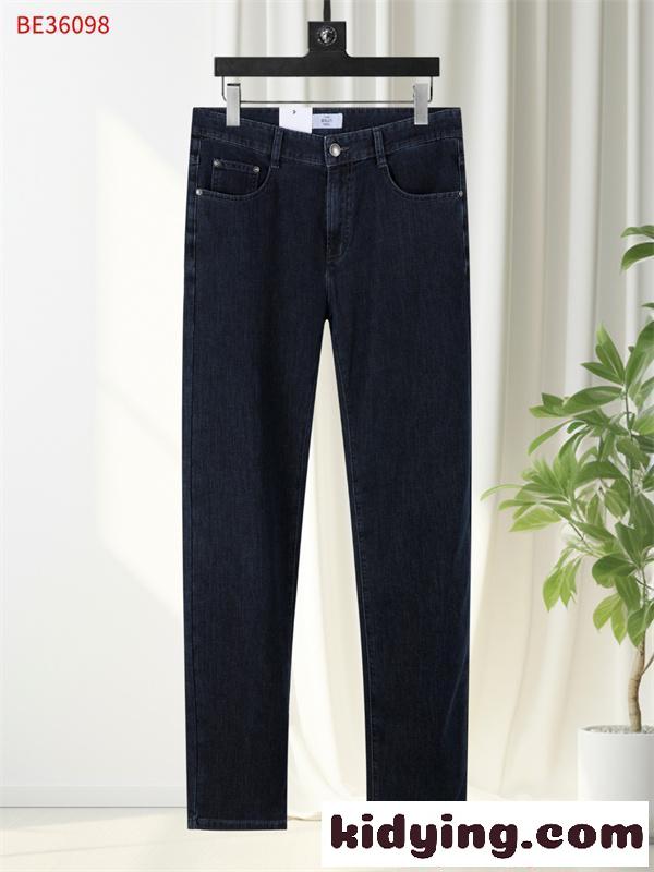 入手困難 Berluti コピー デニムパンツ インディゴブルー スリムフィット シンプル ベルルッティ-1