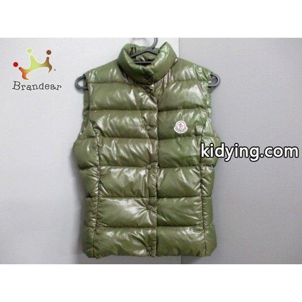 モンクレール MONCLER ダウンベスト サイズ00 XS レディース カーキ 冬物 スペシャル特価 20180527 :25445485:ブランディア ヤフーショップ - 通販ショッピング-0